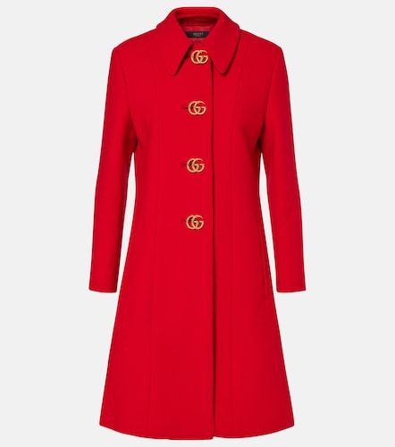 Gucci Double G wool coat - Gucci - Modalova