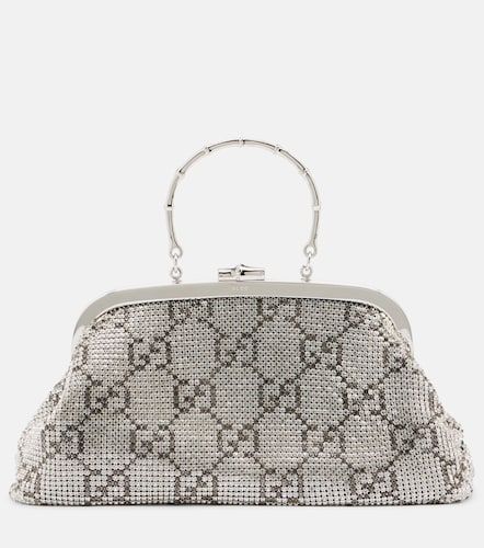 Clutch GG Medium con cristalli - Gucci - Modalova