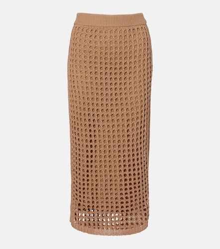 Falda midi Geode de algodón - Max Mara - Modalova