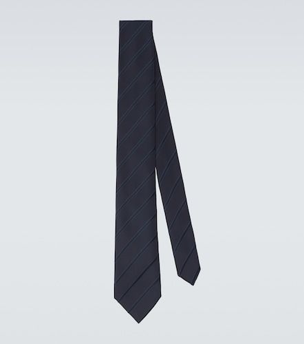 Corbata de jacquard de seda a rayas - Charvet - Modalova