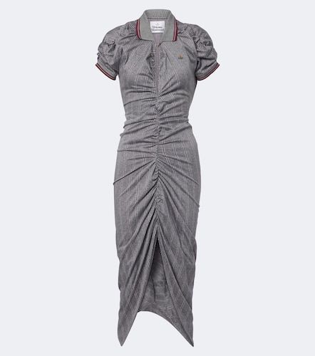 Vestido midi Pulling de algodón a rayas - Vivienne Westwood - Modalova
