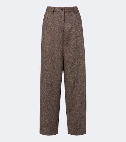 Wool wide-leg pants - Moncler Grenoble - Modalova