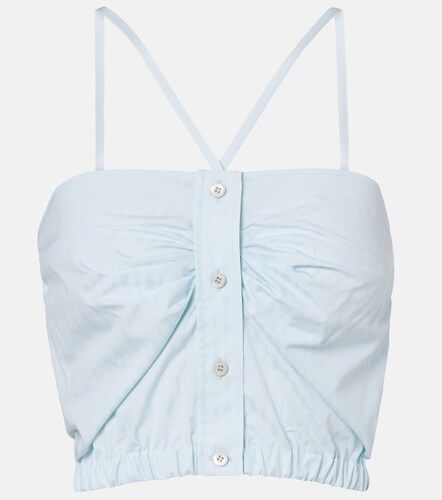 Prada Top de popelín de algodón - Prada - Modalova