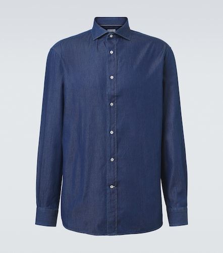 Brunello Cucinelli Camicia di jeans - Brunello Cucinelli - Modalova