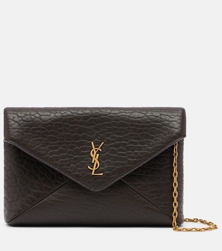 Cassandre Small leather clutch - Saint Laurent - Modalova