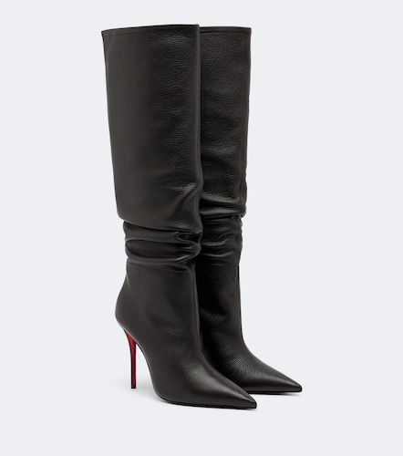 Botas altas Zependris de piel - Christian Louboutin - Modalova