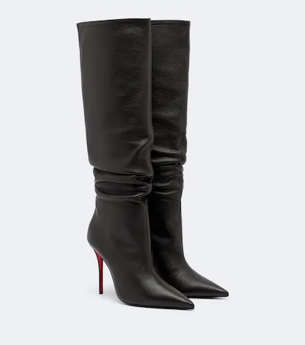 Zependris leather knee-high boots - Christian Louboutin - Modalova