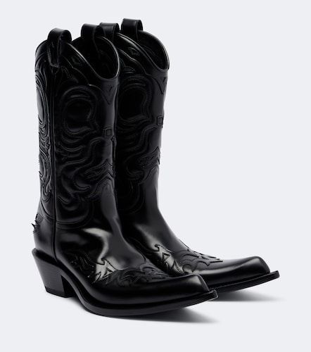 Botas cowboy Bouni de piel - Acne Studios - Modalova