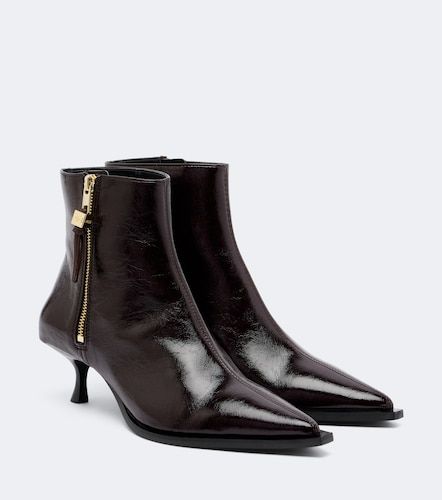 Ganni Ana textured ankle boots - Ganni - Modalova