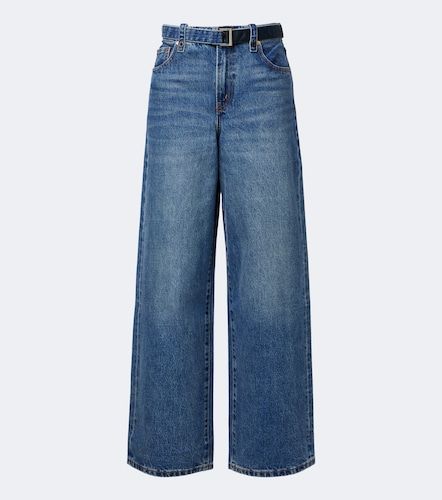 Sacai Belted wide-leg jeans - Sacai - Modalova