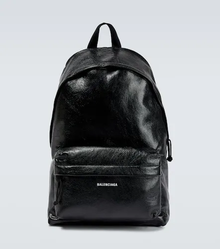 Balenciaga Mochila de piel con logo - Balenciaga - Modalova