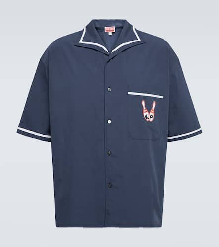 Embroidered cotton bowling shirt - Kenzo - Modalova