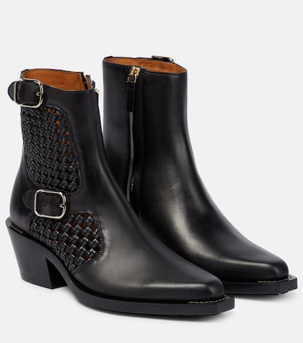 ChloÃ© Nellie leather ankle boots - Chloe - Modalova