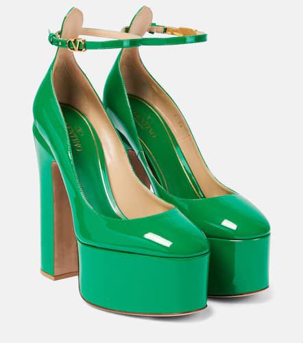 Tan-Go 155 leather platform pumps - Valentino Garavani - Modalova