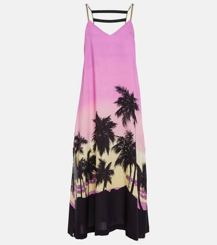 Palm Angels Printed midi dress - Palm Angels - Modalova