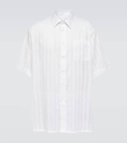 Striped cotton voile bowling shirt - Givenchy - Modalova