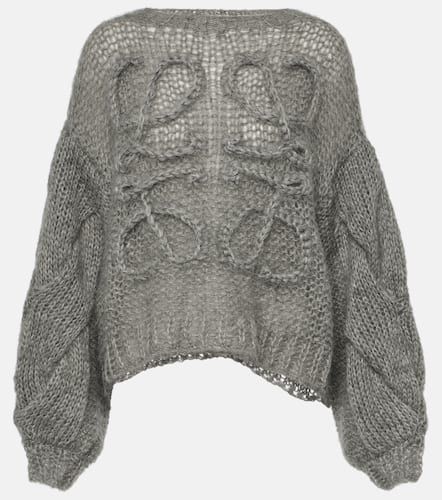 Jersey de mezcla de mohair con anagrama - Loewe - Modalova