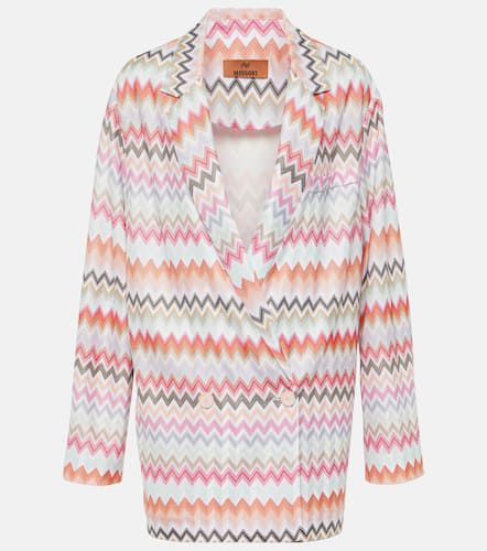 Missoni Zig Zag cotton-blend jacket - Missoni - Modalova