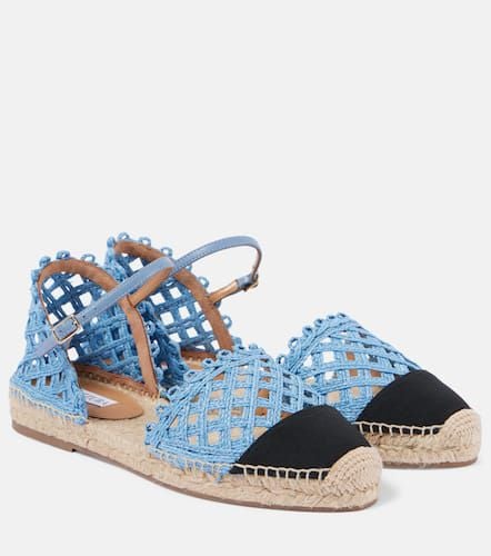 Sandalias Sunburst de rafia - Aquazzura - Modalova