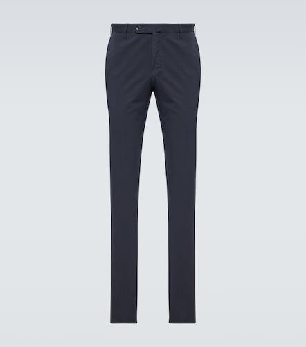 Pantalones rectos en mezcla de algodón - Incotex - Modalova