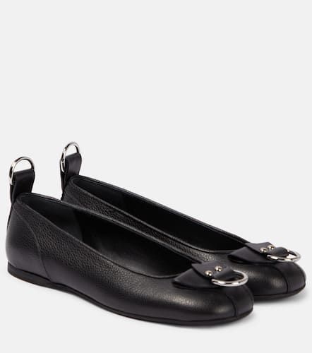 Lock leather ballet flats - JW Anderson - Modalova