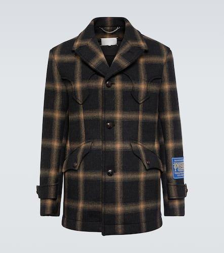 X Pendleton checked wool coat - Maison Margiela - Modalova