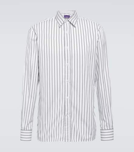 Striped cotton shirt - Ralph Lauren Purple Label - Modalova