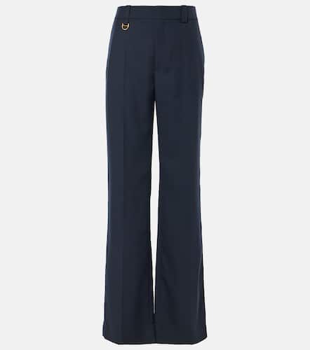 ChloÃ© Wool grain de poudre straight pants - Chloe - Modalova