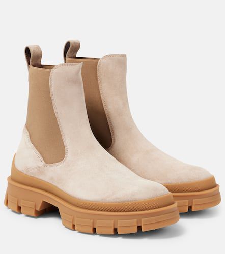 Moncler Hevea suede Chelsea boots - Moncler - Modalova