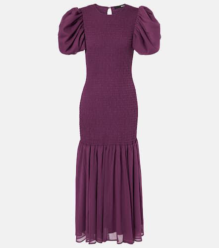 Rotate Shirred chiffon maxi dress - Rotate - Modalova