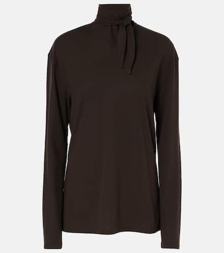 Lemaire Tie-neck cotton top - Lemaire - Modalova