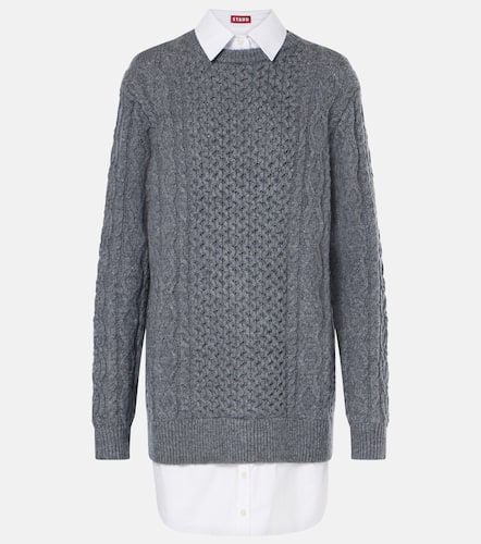 Aldrin wool-blend sweater dress - Staud - Modalova