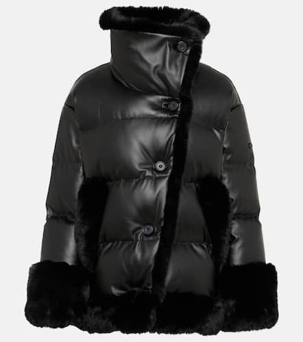 Solange faux fur-trimmed down jacket - Goldbergh - Modalova