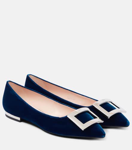 Roger Vivier Velvet ballet flats - Roger Vivier - Modalova