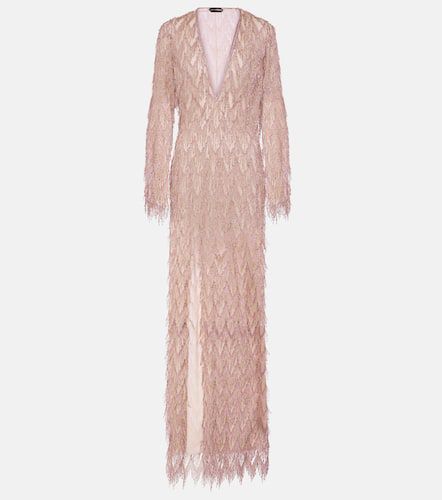 Tom Ford Fringed lamÃ© gown - Tom Ford - Modalova