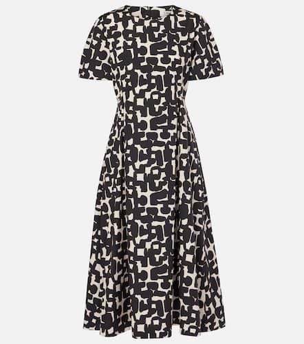 Callas printed cotton poplin midi dress - 'S Max Mara - Modalova