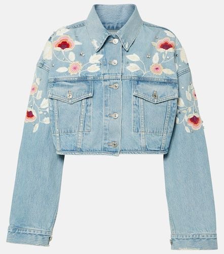 Lena embroidered cropped denim jacket - Citizens of Humanity - Modalova