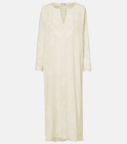 Embroidered cotton kaftan - Juliet Dunn - Modalova