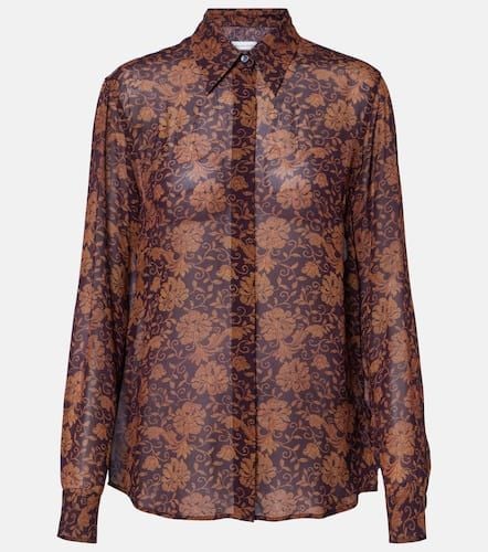 Camicia in jacquard floreale - Dries Van Noten - Modalova