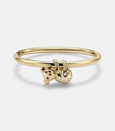 Yvonne Léon Pulsera Koala de oro de 9 ct con diamantes - Yvonne Leon - Modalova