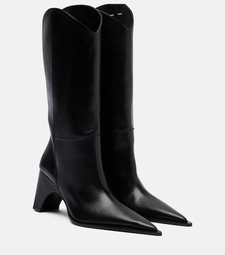 Coperni Bridge leather cowboy boots - Coperni - Modalova