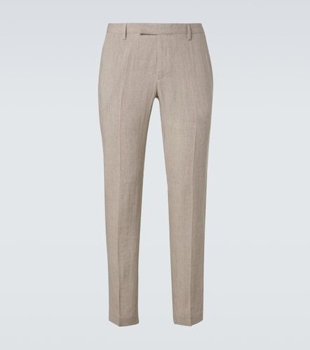 Sunspel Linen straight pants - Sunspel - Modalova