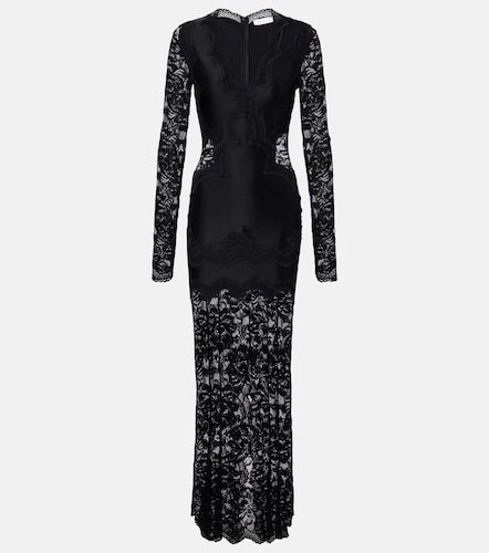 Vestido largo de jersey con encaje - Rabanne - Modalova
