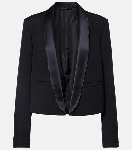 Tom Ford Silk-trimmed wool blazer - Tom Ford - Modalova