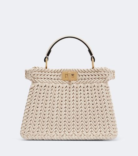 PeekabooÂ® Petite leather top-handle bag - Fendi - Modalova