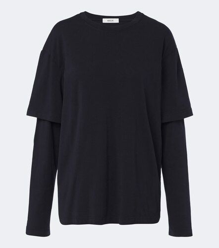 Lois layered cotton jersey T-shirt - Agolde - Modalova