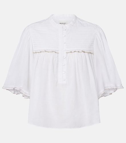 Douna cotton-blend blouse - Marant Etoile - Modalova