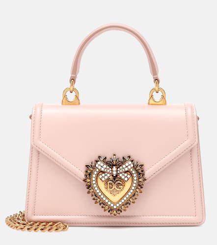 Devotion Small leather shoulder bag - Dolce&Gabbana - Modalova