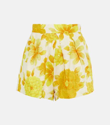 AlÃ©mais Sonny floral linen shorts - Alemais - Modalova