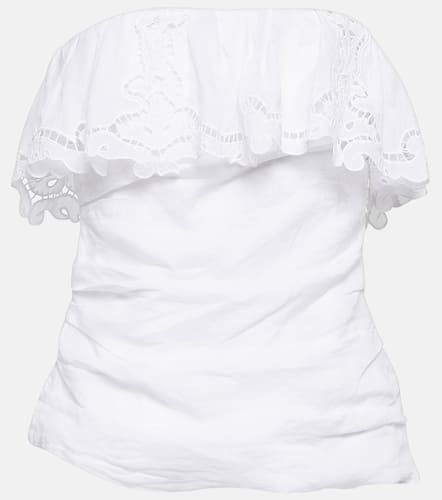 Kesha embroidered ramie top - Isabel Marant - Modalova